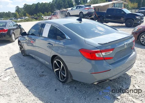 2022 Honda Accord Sport из США, поврежденный, VIN 1HGCV1F35NA114813